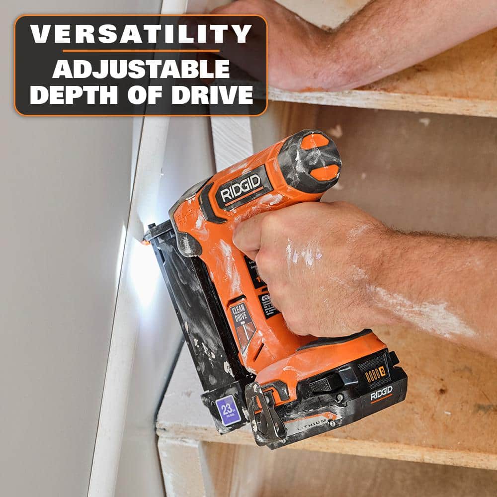 18V Cordless 23-Gauge 1-3/8 in. Headless Pin Nailer (Tool Only) - Image 4