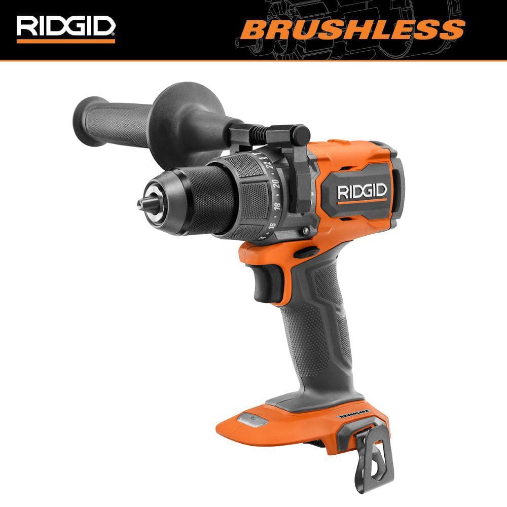 18V Brushless Cordless 1/2 in. High Torque Hammer Drill/Driver (Tool Only) - Image 14