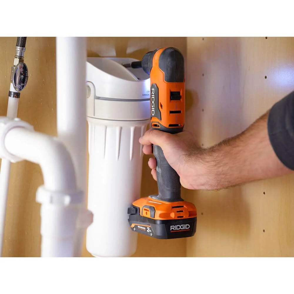18V SubCompact Brushless Cordless 3/8 in. Right Angle Drill Kit with 2.0 Ah MAX Output Battery and Charger - Image 7