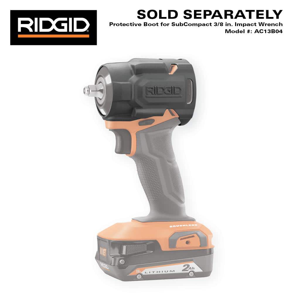 18V SubCompact Brushless Cordless 3/8 in. Impact Wrench (Tool Only) - Image 10