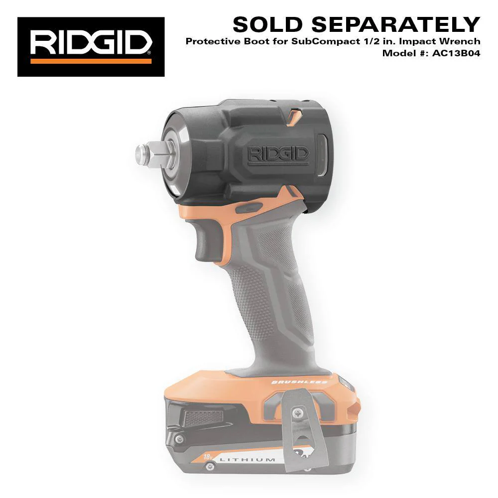 18V SubCompact Brushless Cordless 1/2 in. Impact Wrench (Tool Only) - Image 13