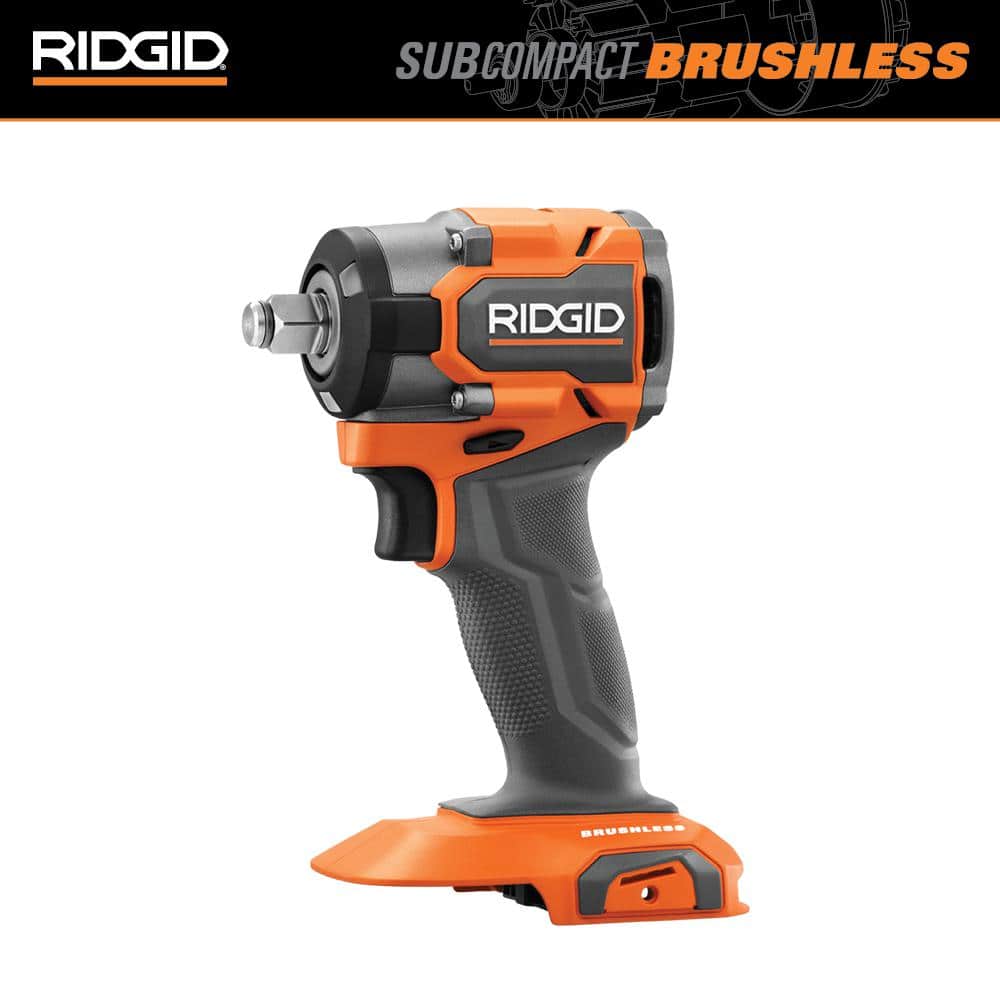 18V SubCompact Brushless Cordless 1/2 in. Impact Wrench (Tool Only) - Image 2