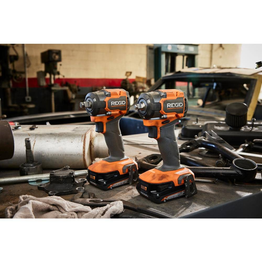 18V SubCompact Brushless Cordless 1/2 in. Impact Wrench (Tool Only) - Image 9