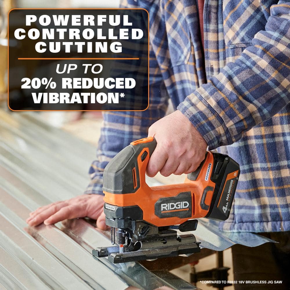 18V Brushless Cordless Jig Saw (Tool Only) - Image 5