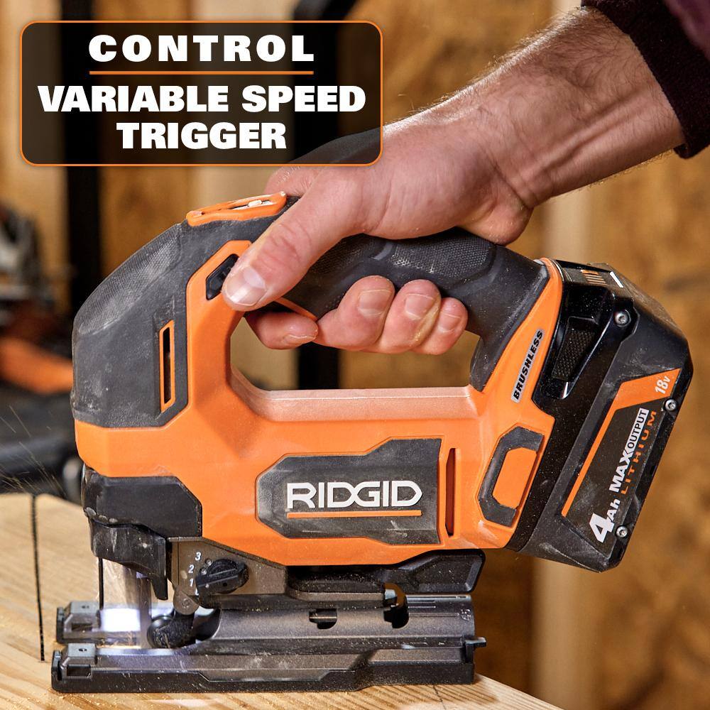 18V Brushless Cordless Jig Saw (Tool Only) - Image 8