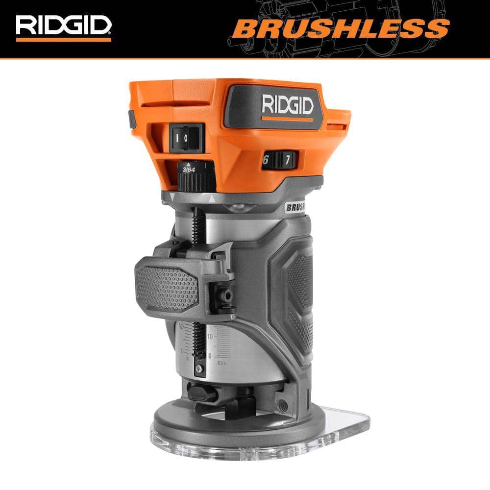 18V Brushless Cordless Compact Router (Tool Only) - Image 2