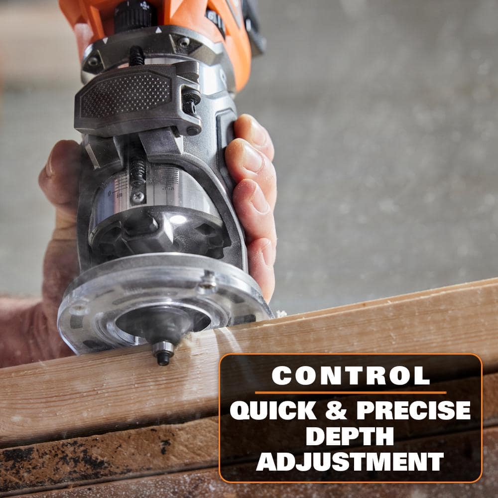 18V Brushless Cordless Compact Router (Tool Only) - Image 6