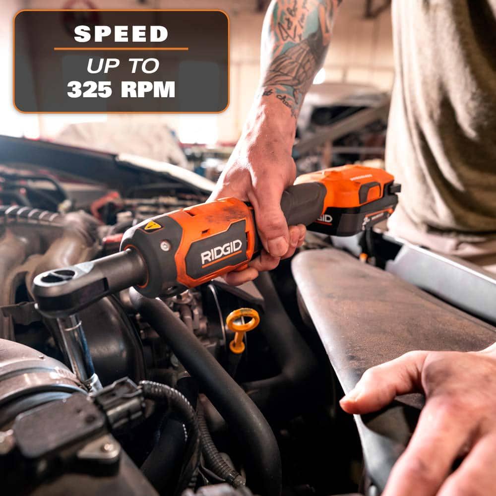 18V Brushless Cordless 1/4 in. Ratchet (Tool Only) - Image 6