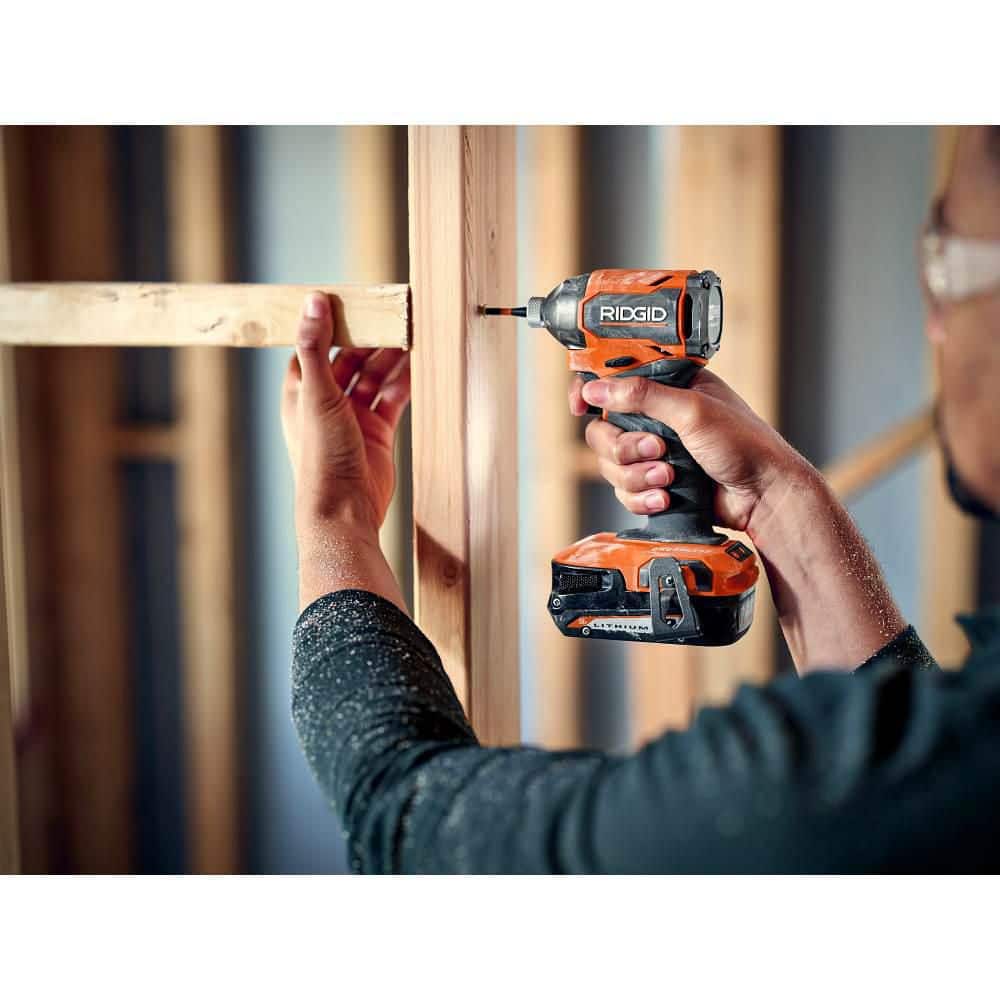 18V SubCompact Brushless Cordless Impact Driver Kit with 2.0 Ah Battery, Charger, and Tool Bag - Image 7