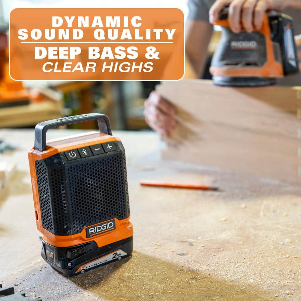 18V Cordless Speaker with Bluetooth Wireless Technology (Tool only) - Image 6