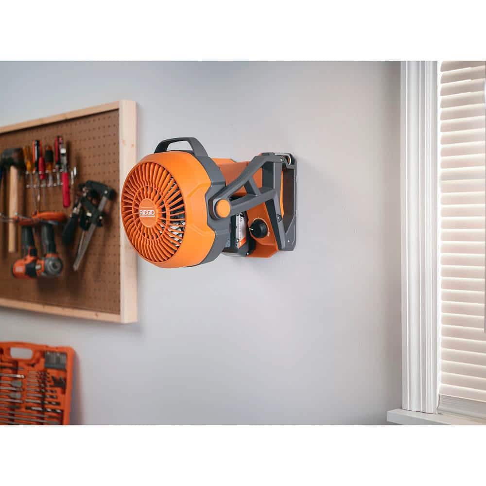 18V Cordless Jobsite Fan Kit with 4.0 Ah Battery and Charger - Image 8