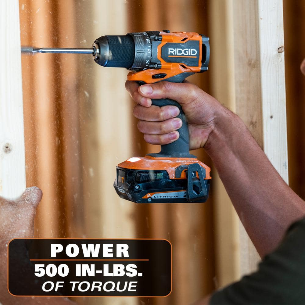 18V SubCompact Brushless Cordless 1/2 in. Drill/Driver (Tool Only) - Image 7