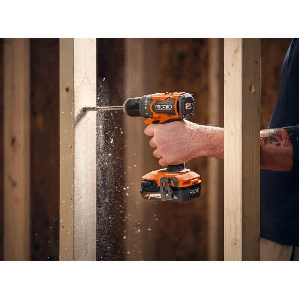 18V SubCompact Brushless Cordless 1/2 in. Drill/Driver Kit with (2) 2.0 Ah Batteries, Charger, and Tool Bag - Image 13