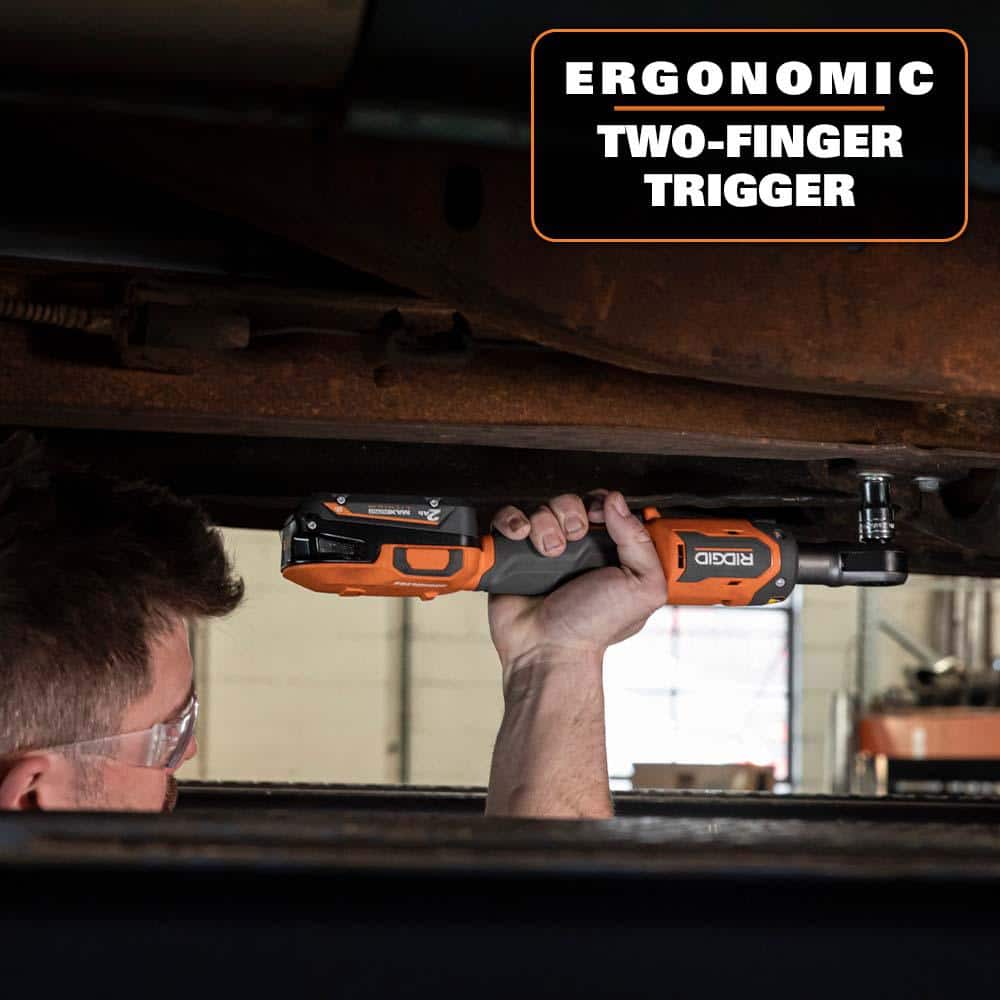 18V Brushless Cordless 1/2 in. Ratchet Kit with 2.0 Ah Battery and Charger - Image 4