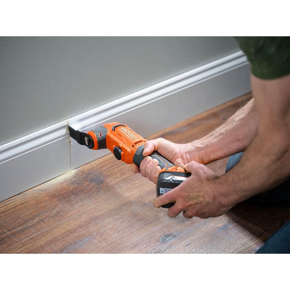 18V Cordless 6-Tool Combo Kit with 2.0 Ah Battery, 4.0 Ah Battery, Charger, and Bag - Image 3