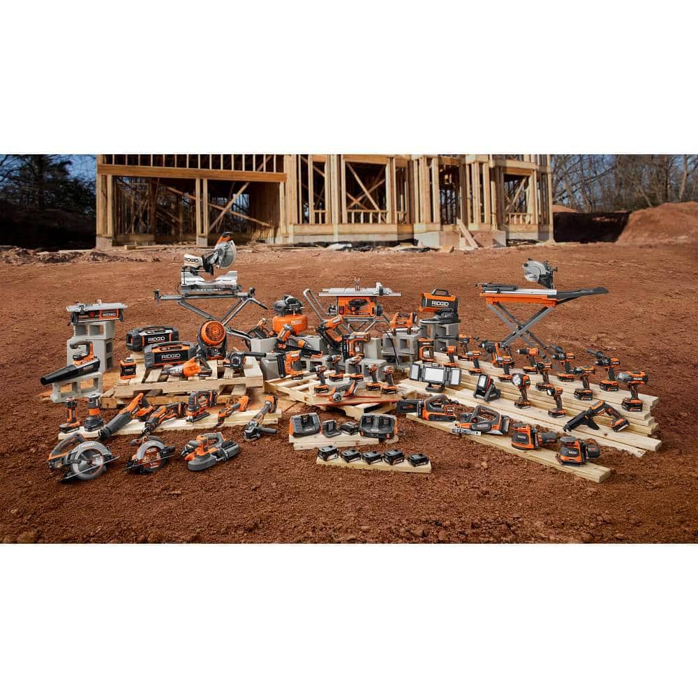 18V Brushless Cordless 8-Tool Combo Kit with (2) 2.0 Ah and (1) 4.0 Ah MAX Output Batteries, and Charger - Image 13