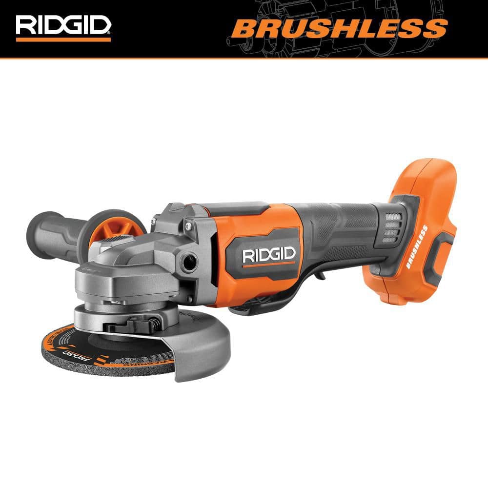 18V Brushless Cordless 4-1/2 in. Paddle Switch Angle Grinder (Tool Only) - Image 13