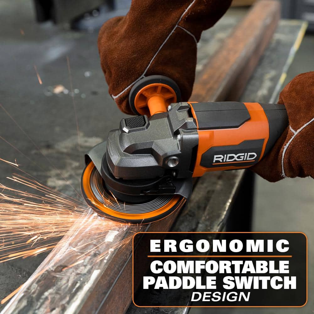 18V Brushless Cordless 4-1/2 in. Paddle Switch Angle Grinder (Tool Only) - Image 4