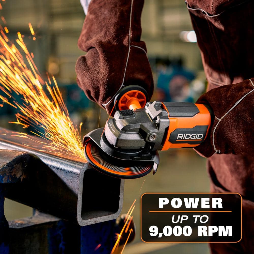 18V Brushless Cordless 4-1/2 in. Paddle Switch Angle Grinder (Tool Only) - Image 5