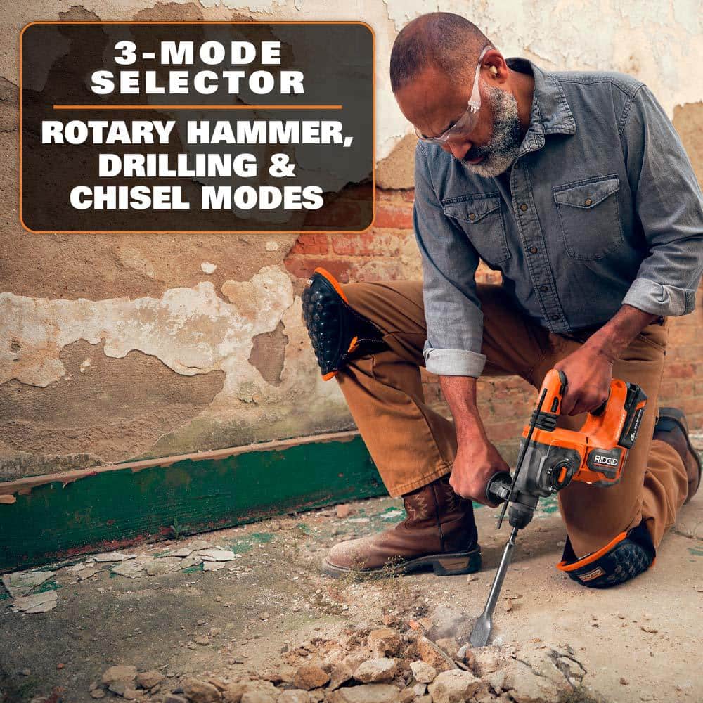 18V Brushless Cordless 1 in. SDS-Plus Rotary Hammer (Tool Only) - Image 4