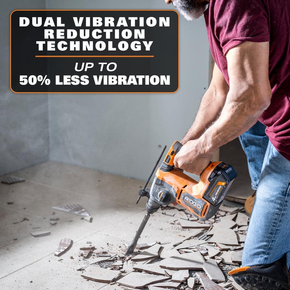 18V Brushless Cordless 1 in. SDS-Plus Rotary Hammer (Tool Only) - Image 5