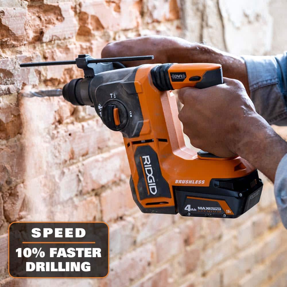 18V Brushless Cordless 1 in. SDS-Plus Rotary Hammer (Tool Only) - Image 6
