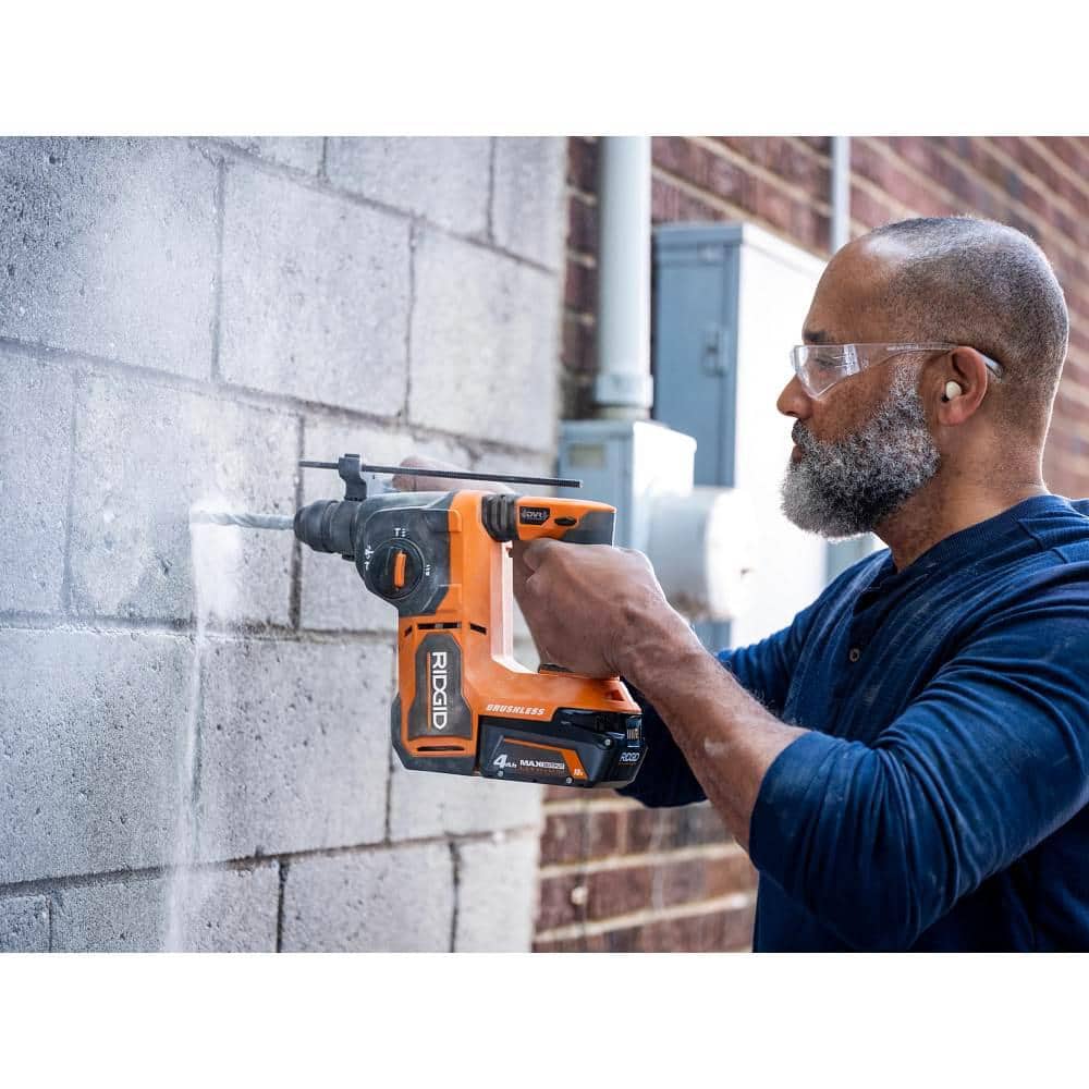 18V Brushless Cordless 1 in. SDS-Plus Rotary Hammer (Tool Only) - Image 7