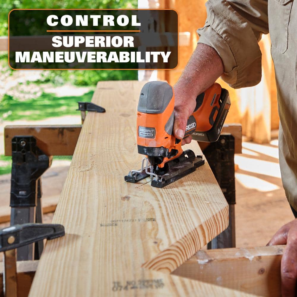 18V SubCompact Brushless Cordless Barrel Grip Jig Saw (Tool Only) - Image 5