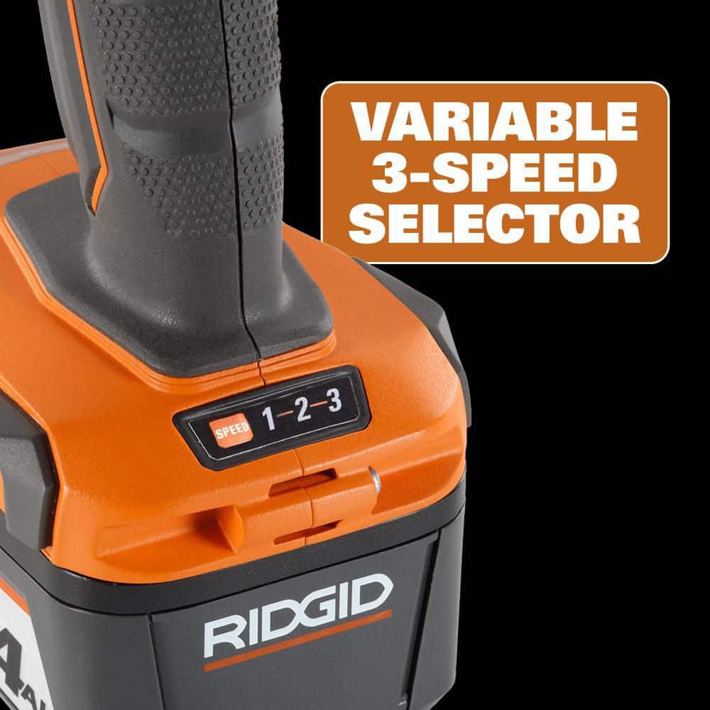 18V Cordless 1/2 in. Impact Wrench Kit with 4.0 Ah Battery and Charger - Image 5