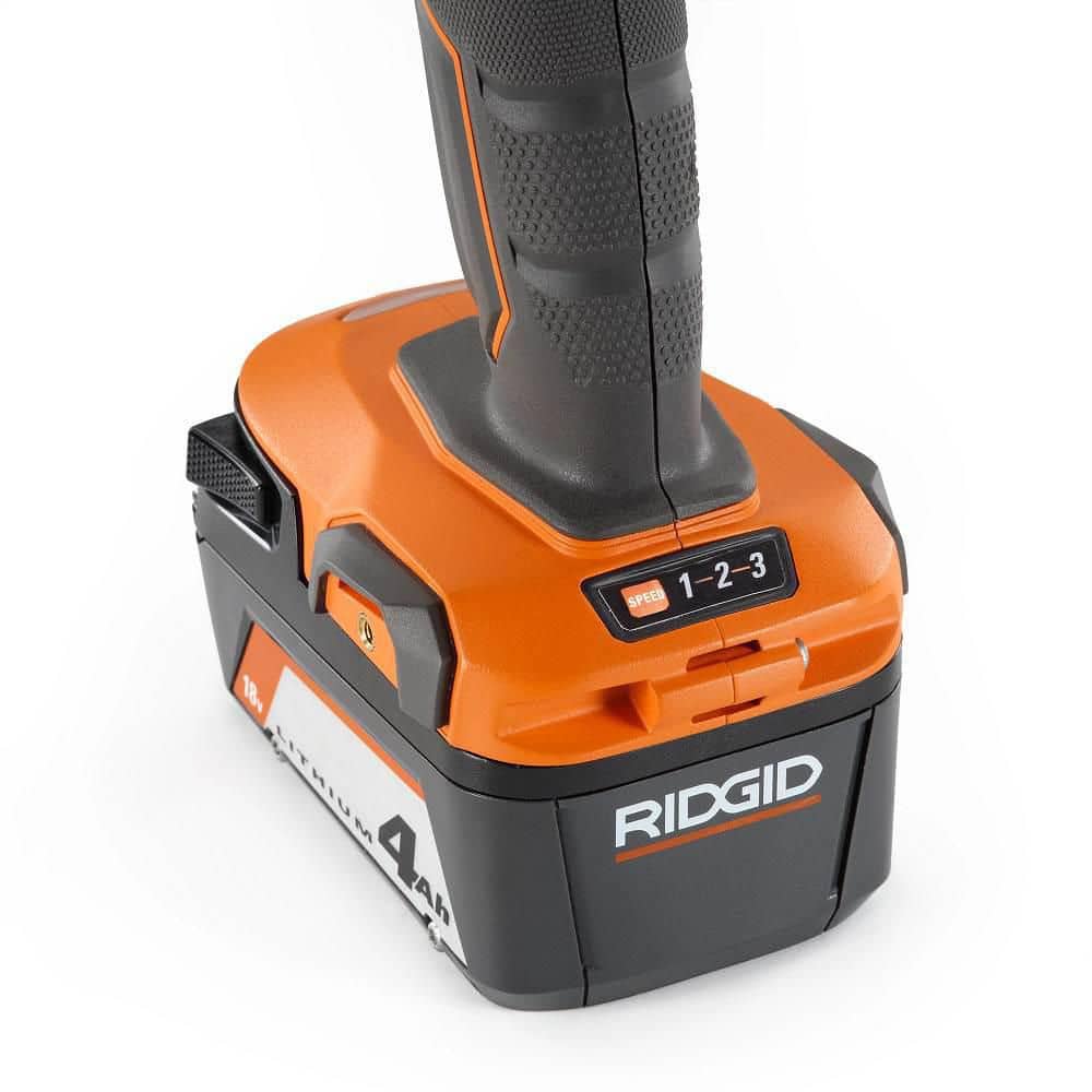 18V Cordless 1/2 in. Impact Wrench Kit with 4.0 Ah Battery and Charger - Image 8
