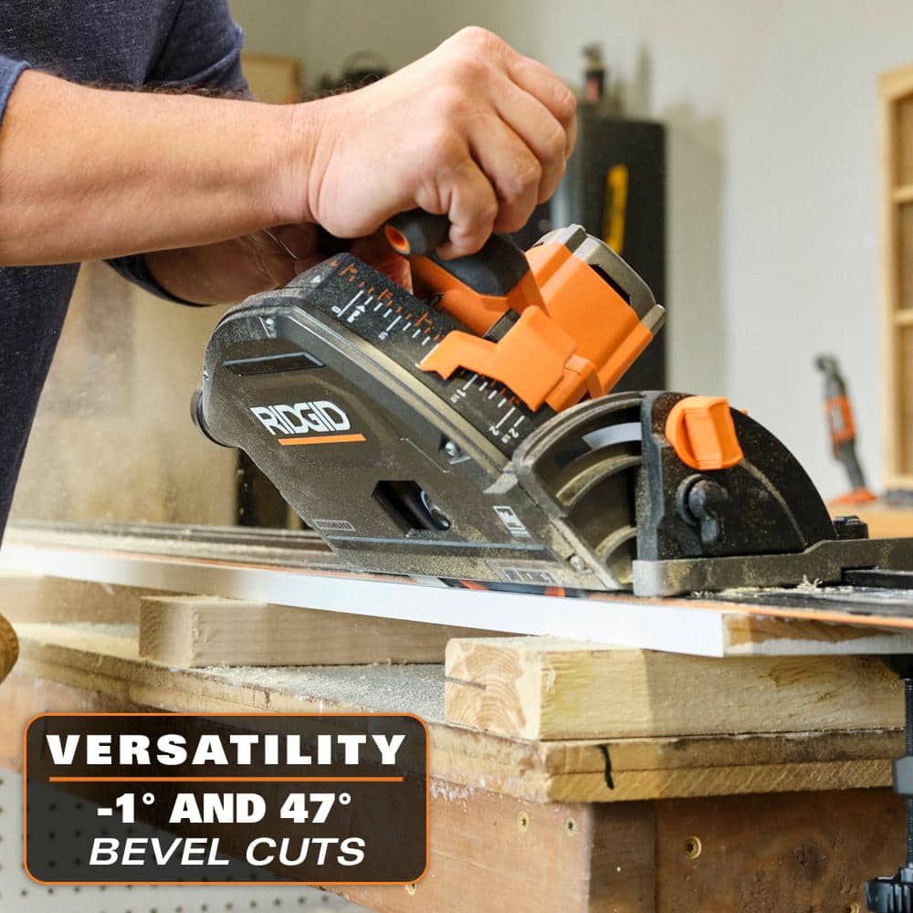 18V Brushless Cordless 6-1/2 in. Track Saw (Tool Only) - Image 10