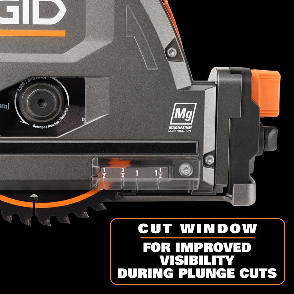 18V Brushless Cordless 6-1/2 in. Track Saw (Tool Only) - Image 11