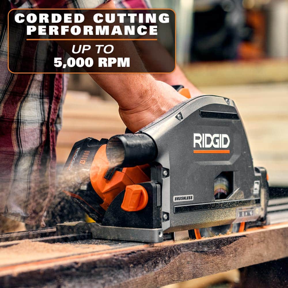 18V Brushless Cordless 6-1/2 in. Track Saw (Tool Only) - Image 5