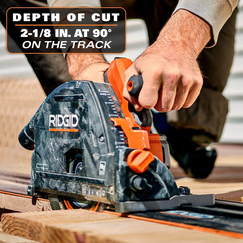 18V Brushless Cordless 6-1/2 in. Track Saw (Tool Only) - Image 9