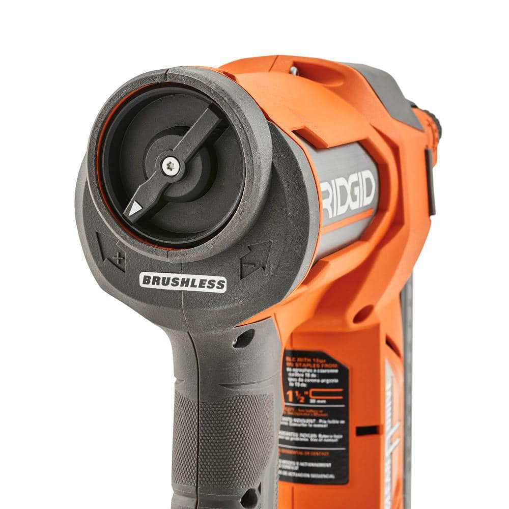 18V Brushless Cordless 18-Gauge 1-1/2 in. Narrow Crown Stapler (Tool only) - Image 10