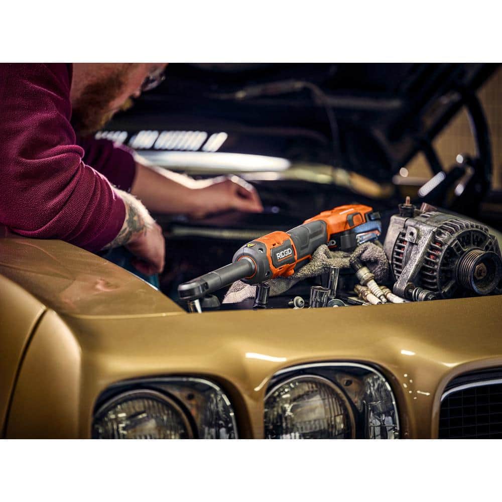 18V Brushless Cordless 1/4 in. Extended Reach Ratchet (Tool Only) - Image 10