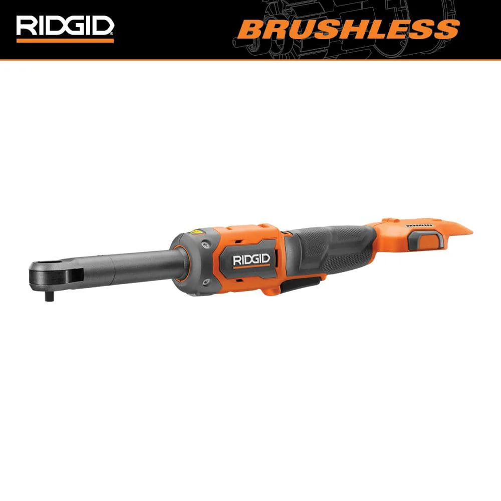 18V Brushless Cordless 1/4 in. Extended Reach Ratchet (Tool Only) - Image 14