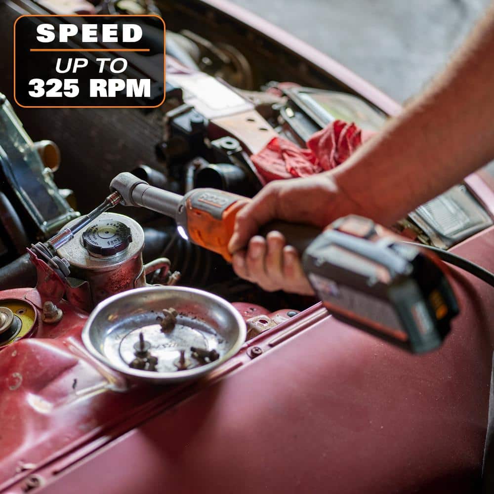 18V Brushless Cordless 1/4 in. Extended Reach Ratchet (Tool Only) - Image 6