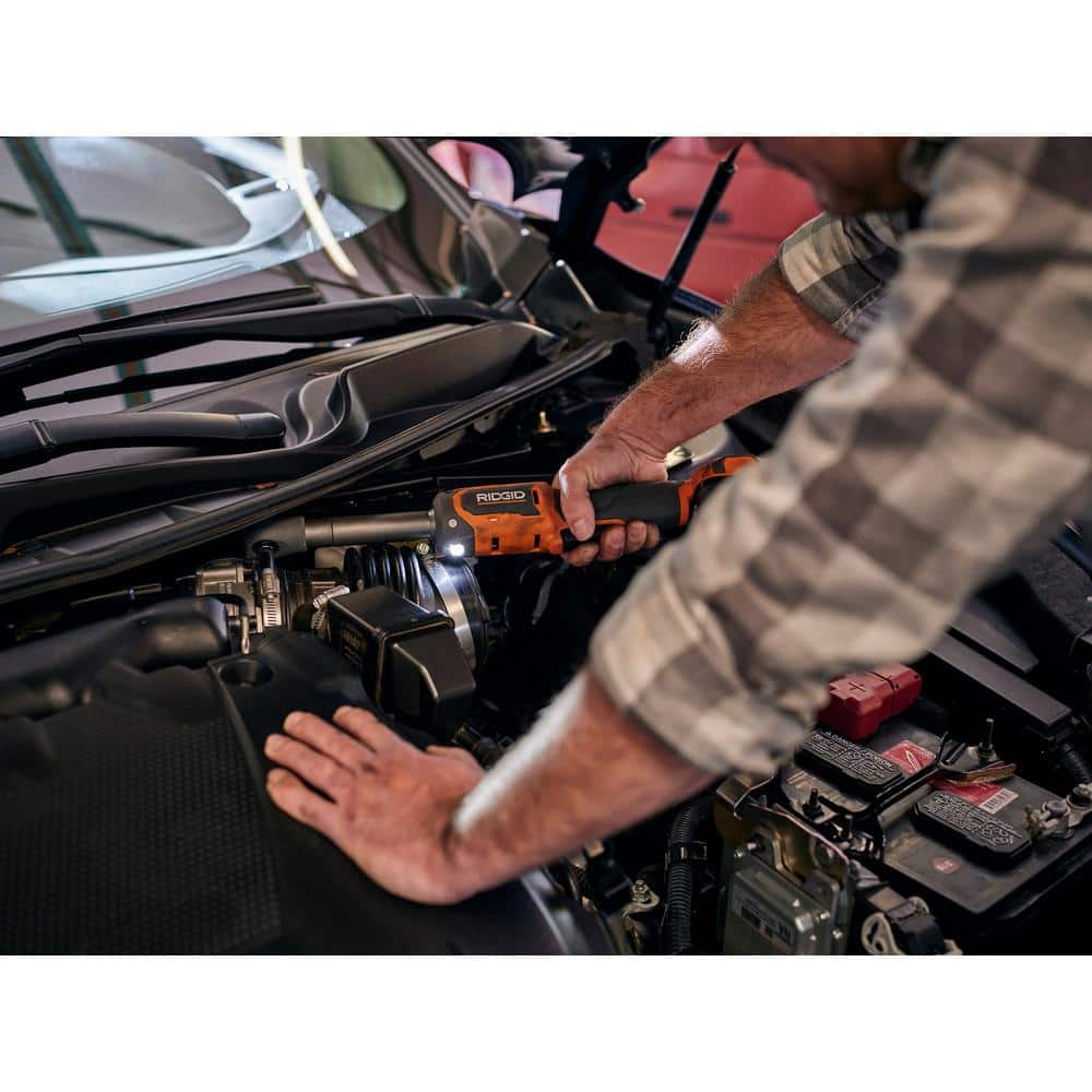18V Brushless Cordless 1/4 in. Extended Reach Ratchet (Tool Only) - Image 8