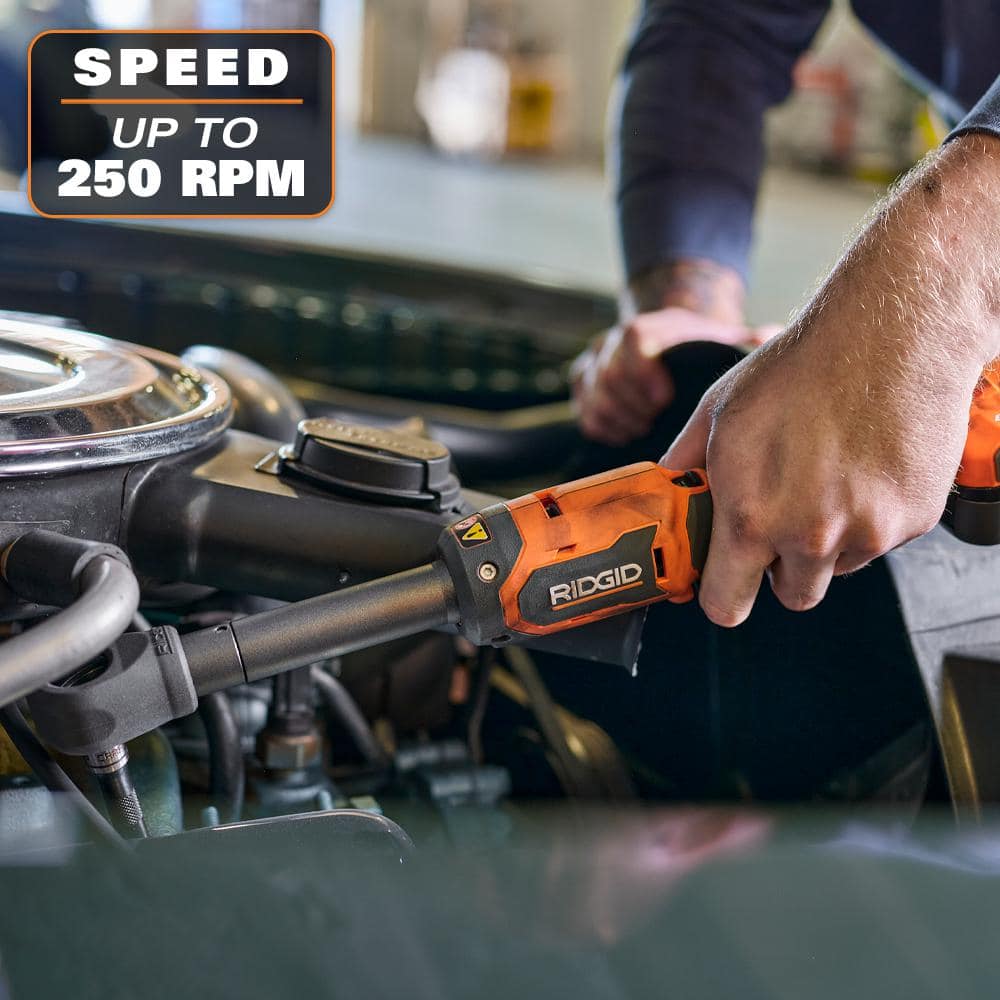 18V Brushless Cordless 3/8 in. Extended Reach Ratchet (Tool Only) - Image 7