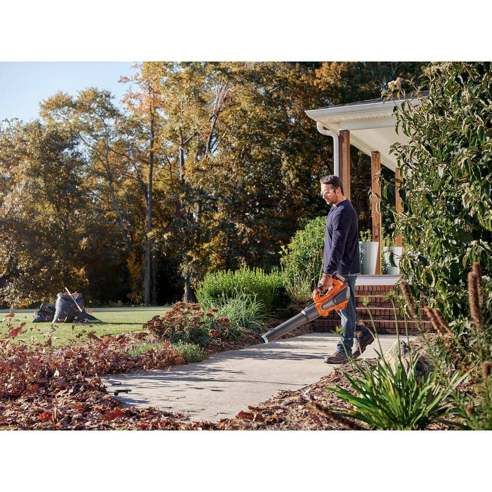 18V Brushless 130 MPH 510 CFM Cordless Battery Leaf Blower with 6.0 Ah MAX Output Battery and Charger - Image 7
