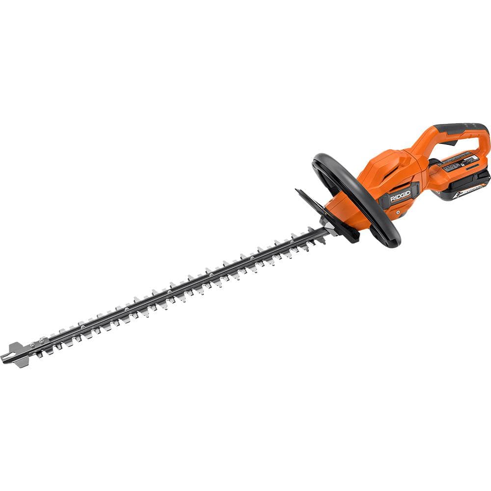 18V Brushless Cordless Battery 22 in. Hedge Trimmer with 2.0 Ah Battery and Charger - Image 11