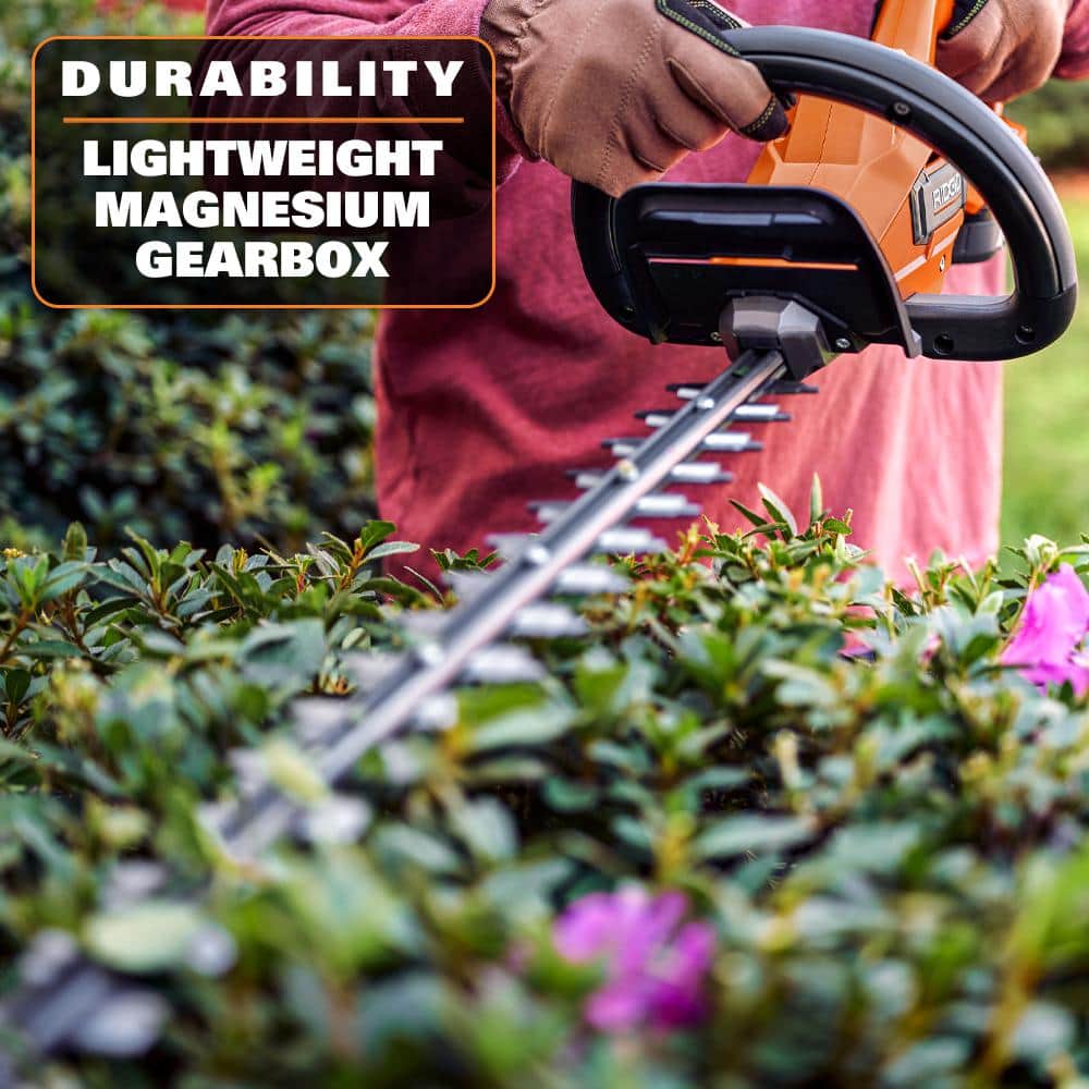 18V Brushless Cordless Battery 22 in. Hedge Trimmer with 2.0 Ah Battery and Charger - Image 5