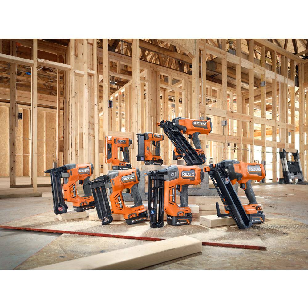 18V Brushless Cordless 16-Gauge 2-1/2 in. Straight Finish Nailer Kit with 2.0 Ah Battery and Charger - Image 13