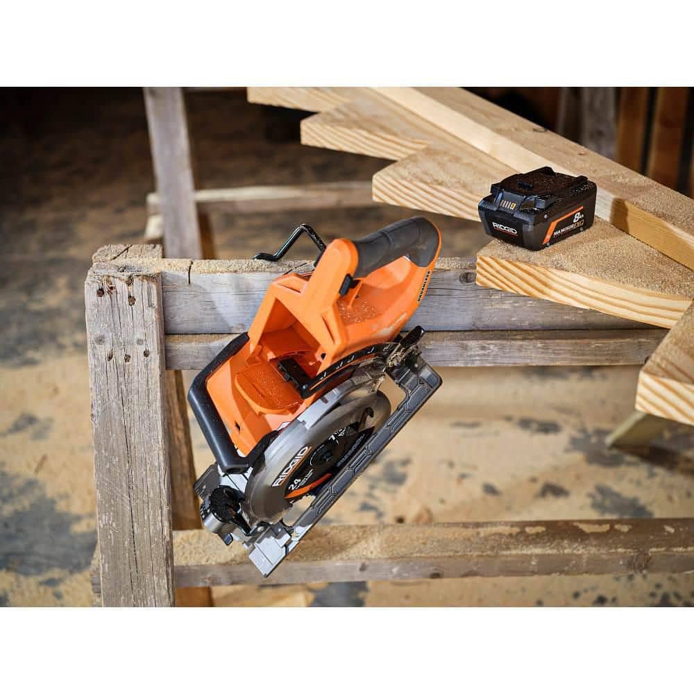 18V Brushless Cordless 7-1/4 in. Rear Handle Circular Saw (Tool Only) - Image 7
