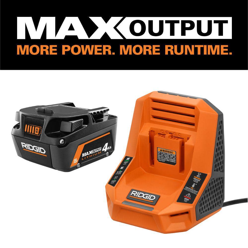 18V 4.0 Ah MAX Output Starter Kit with Rapid Charger - Image 14