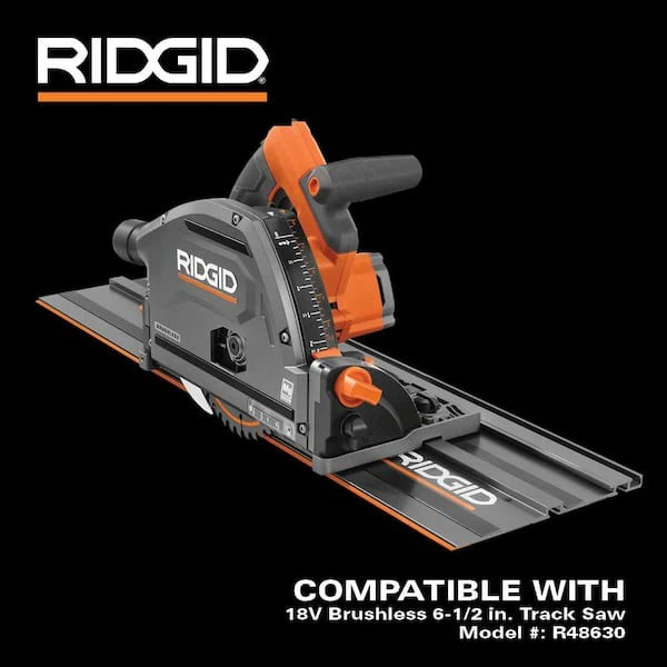 60 in Track Saw Guide Rail (1) 60 in Track (2) Connector Bars (1) Track Wrench - Image 2