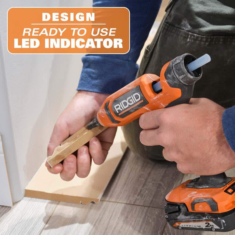 18V Cordless Full-Size Professional High-Temp Glue Gun (Tool Only) - Image 7