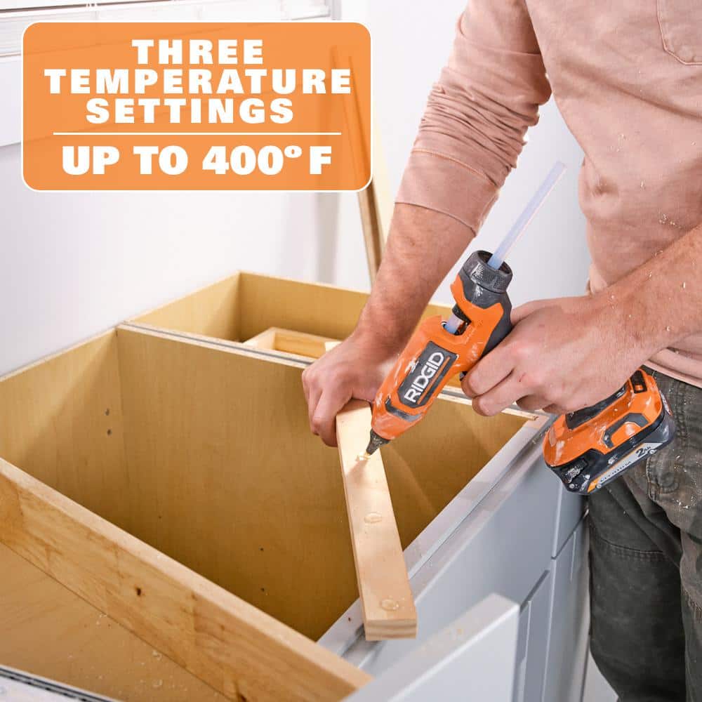 18V Cordless Full-Size Professional High-Temp Glue Gun (Tool Only) - Image 8