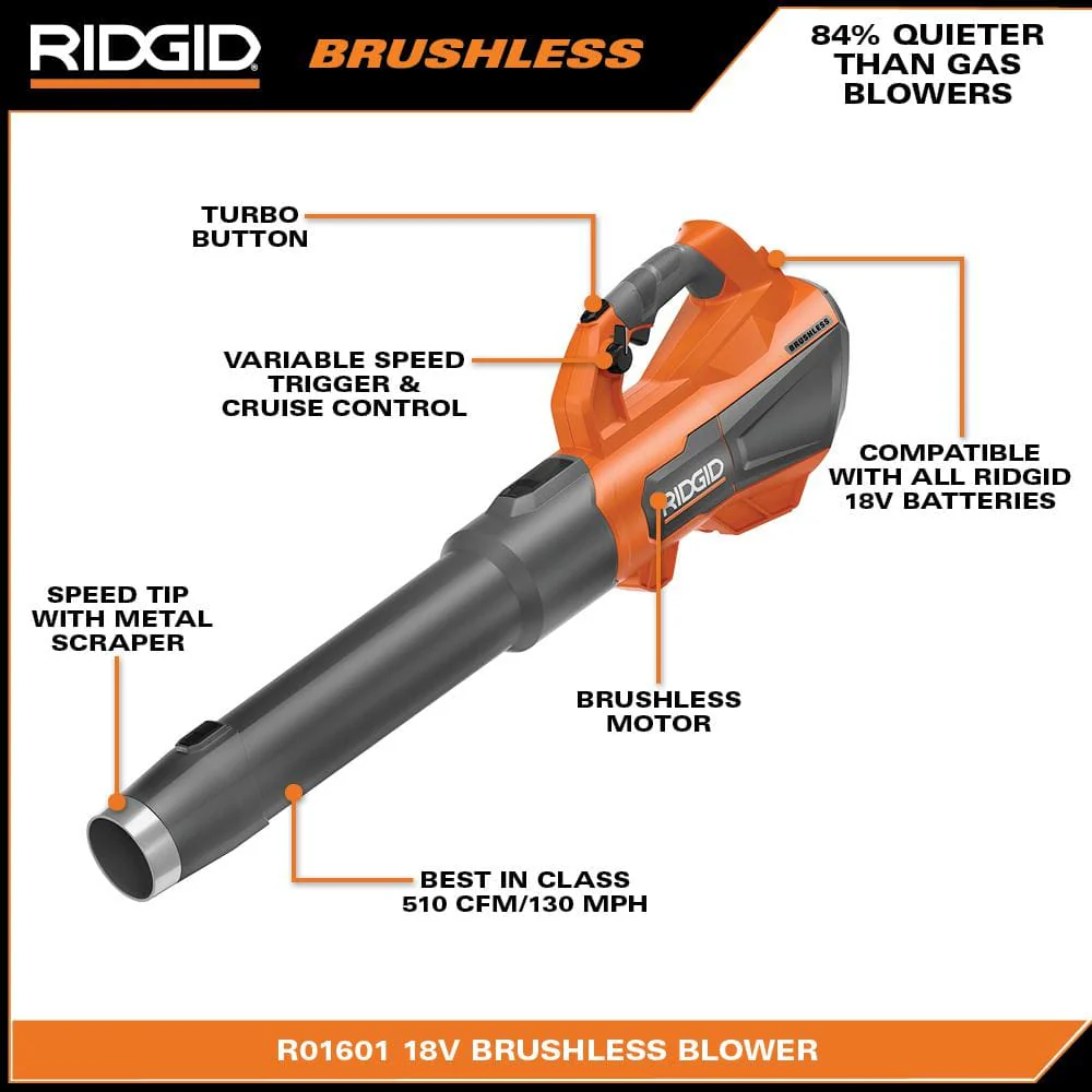 18V Brushless 14 in. Cordless Battery String Trimmer and Leaf Blower 2-Tool Combo Kit with 4.0 Ah Battery and Charger - Image 3